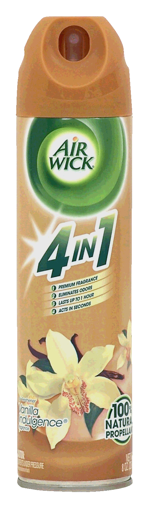 Air Wick  air freshener, vanilla indulgence scent, 100% natural propellant Full-Size Picture